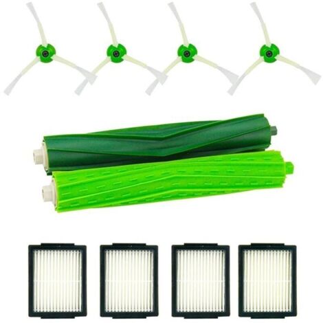 Filtres HEPA de Rechange pour Brosse Principale et Brosse LatéRale Compatibles avec les Accessoires D\'Aspirateur Robot IRobto (1/5)
