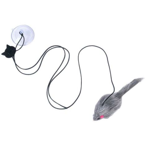 Jouets pour chat Self-hey Porte suspendue Corde à gratter rétractable pour chat Petite souris Bâton pour chat drôle Fournitures pour chat pour chat Bâton pour chat drôle Baguette pour chat (1/4)