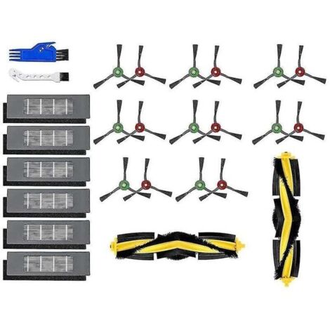 Pour Deebot T8 T8 T8 Max 920 950 T5 N7 N8 Pro N8+ N8 Filtre de brosses latérales principales (1/3)