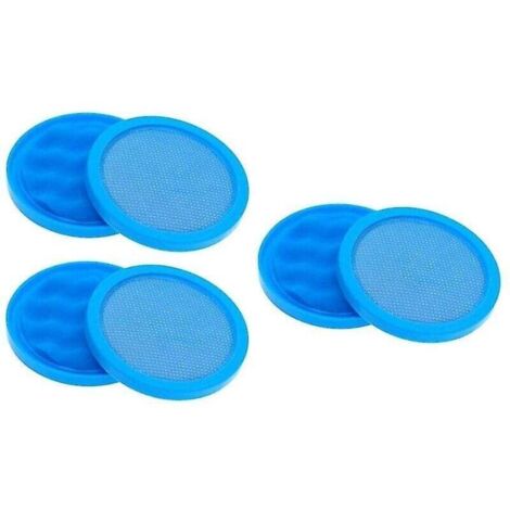 Lot de 6 filtres en coton pour aspirateur Puppyoo D-9002 D9002, remplacement de nettoyage, diamètre 11 (1/3)
