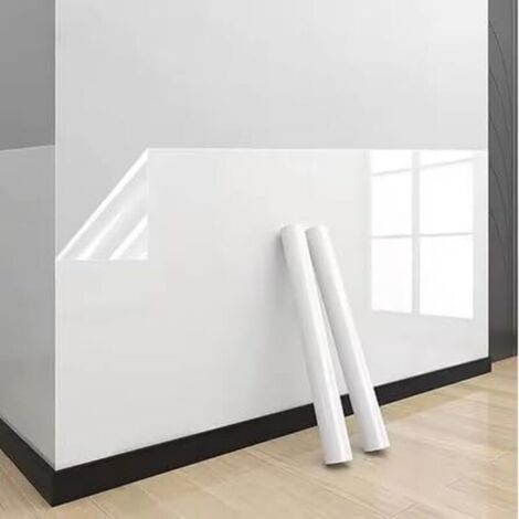 Universel - Film transparent autocollant pour cuisine, film de protection murale, imperméable, résistant à l'huile, 45 cm , 2 m (1/4)