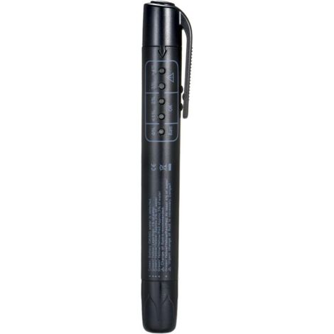Bremsflüssigkeitstester-Stift, automatischer Bremsölfeuchteanalysator mit 5 LED-Anzeigen für DOT3, DOT4, DOT5 (1/4)