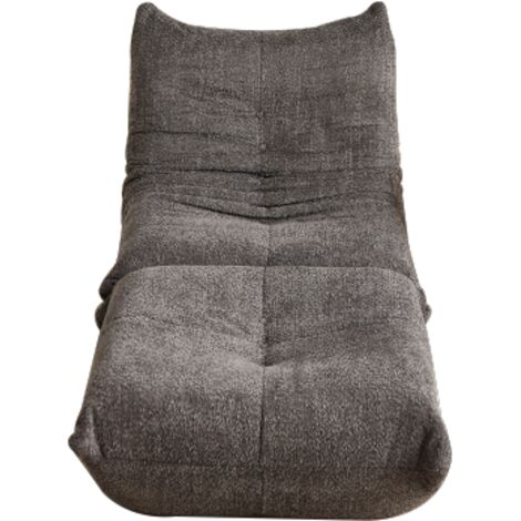 Canapé Togo en chenille, fauteuil de sol, fauteuil d'appoint sans accoudoirs, canapé pouf, fauteuil de détente style Togo avec mousse à mémoire de forme — Canapé de sol confortable pour salon, chambre (1/5)