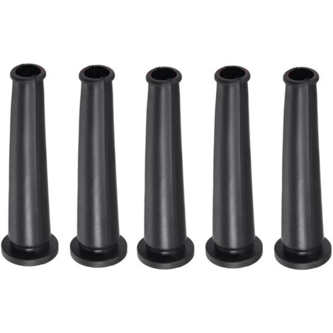 Lot de 5 manchons de protection en caoutchouc pour cable de 70 mm de long pour meuleuse d'angle (1/4)