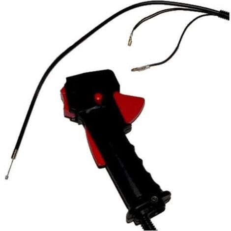 Poignée complète adaptable pour débroussailleuse – Manche en U – Compatible guidon Ø 19 mm – Câble 1030 mm pour contrôle précis – Greenstar