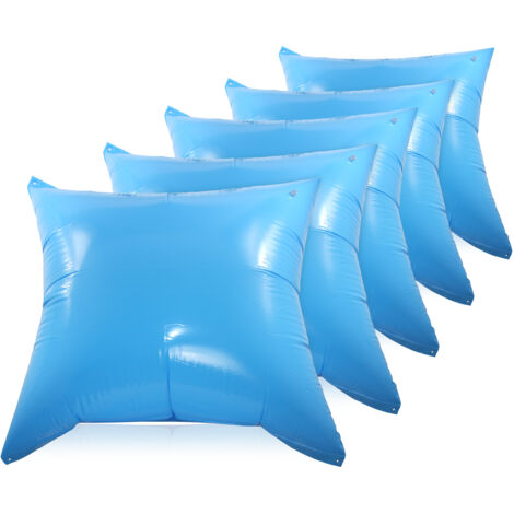 Mountfield – Coussins d'air pour piscine – Lot de 5 – Dimensions 122x122x55 cm – Matériau PVC 2mm – Compatible piscines eau salée et douce