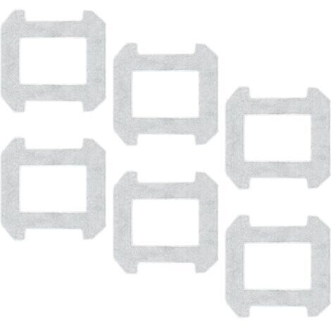 6 pièces pièce de rechange pour serpillières pour Dreame C1 /C1 Station chiffons de lavettes Robot accessoires en tissu de nettoyage chiffon de nettoyage