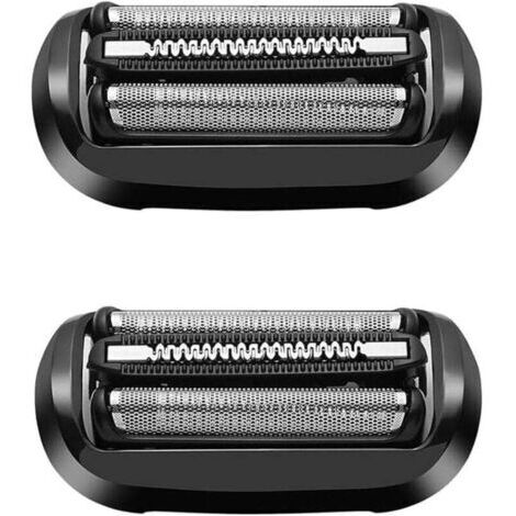 Lot de 2 têtes de rechange 53B Series 5 compatibles avec Braun Series 5 - Têtes de rechange pour rasoir
