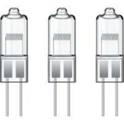 Ampoule LED G4 Lot de 3 ampoules halogènes culot G4, 375 Lumens, 2900 Kelvins, Blanc chaud, Dimmable - PACK3HG420W - RWAmpoule LED G4