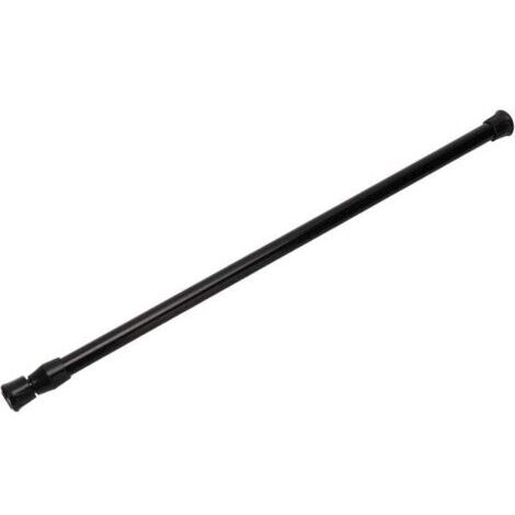 SNQ – Tringle à rideau télescopique extensible 55-90cm – Acier haute résistance – Installation sans perçage – Antidérapant pour fenêtres et armoires