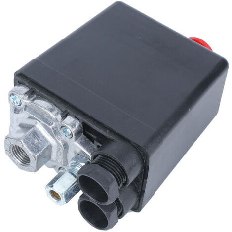 Vanne de commande de pressostat de compresseur d'air monotrou 0.51.2MPa (72.5175psi) 220V G1/4"