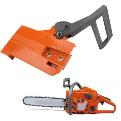 Ensemble de frein de chaîne de tronçonneuse, couvercle d'embrayage, poignée de frein 503498103 de remplacement pour Husqvarna 50 51 55