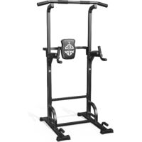 Sportsroyals Power Tower Dip Station Barra per trazioni per Palestra a casa, Attrezzatura per Allenamento della Forza, 204 kg.