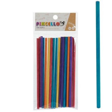 Pennelli - PINCELLO - Set di 20 - 0,5 x 20,5 x 9,5 cm - Misto - Legno (1/2)