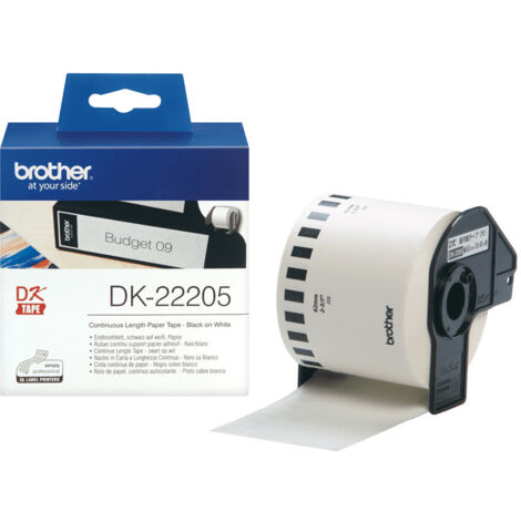 Rouleau carta etichetta - BROTHER - 62 mm x 30,48 m - Bianco - Importazione Germania (1/4)