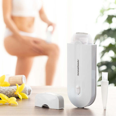 Mini rasoio ricaricabile - Innovagoods - Illuminazione a LED - Depilazione a secco - Senza fili - Donna (1/5)