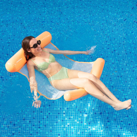 Materasso gonfiabile - InnovaGoods - Amaca d'Acqua Galleggiante - Individuale - Confortevole - Utilizzo esterno (1/5)