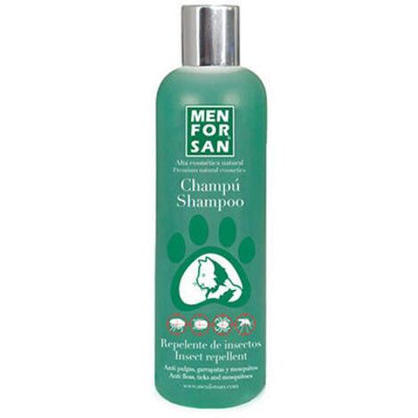 Shampoo Repellente Naturale - MENFORSAN - 300 ml - Antipulci - Citronella - pH Neutro