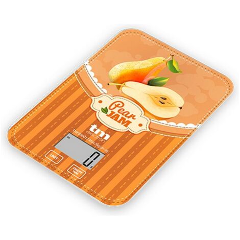 Bilancia da cucina - TM Electron - Pera - 5 kg - Ultra sottile - Funzione tara (1/5)