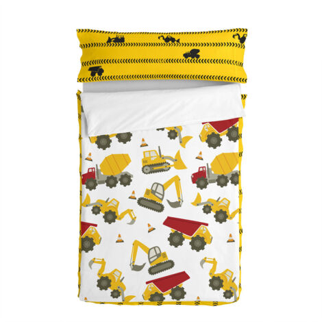 Feliz Viernes Sr. Fox Maquinaria Funda nórdica con relleno Multicolor 105 x 200 cm (1/5)