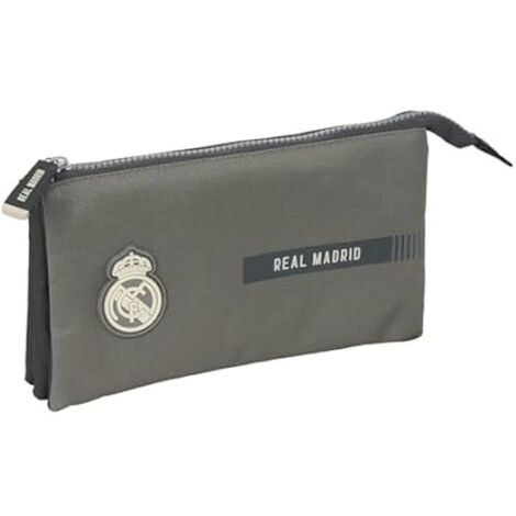 safta Real Madrid, 3a squadra, 24/25, zaino scolastico, ideale per bambini di diverse età, comodo e versatile, qualità e resistenza, 27 x 10 x 33 cm, grigio, M, Casual safta Real Madrid, 3a squadra, 24/25, zaino scolastico, ideale per bambini di diverse età, comodo e versatile, qualità e resistenza, 27 x 10 x 33 cm, grigio, M, Casual