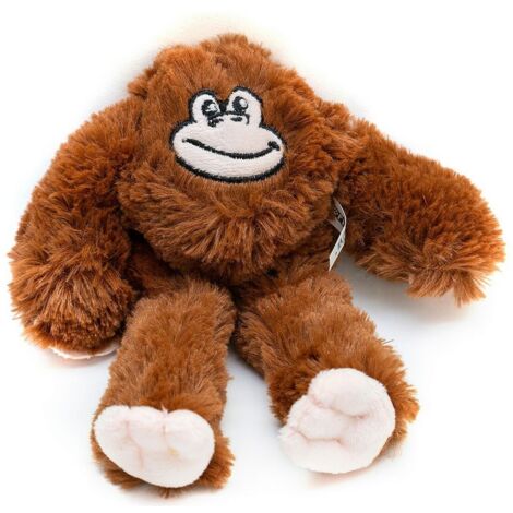 NC Juguete Para Perro De Peluche Gloria Mizaru Mono Marrón Brown (1/5)