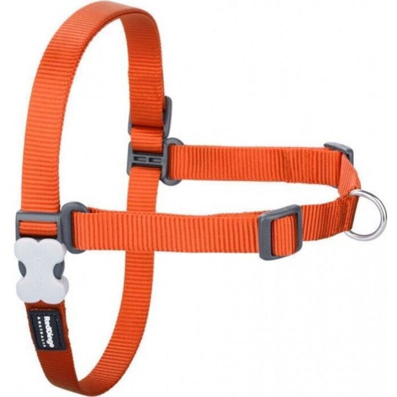 Dog Harness Red Dingo Style Blue Brown Spots 30-48 cm main image 0