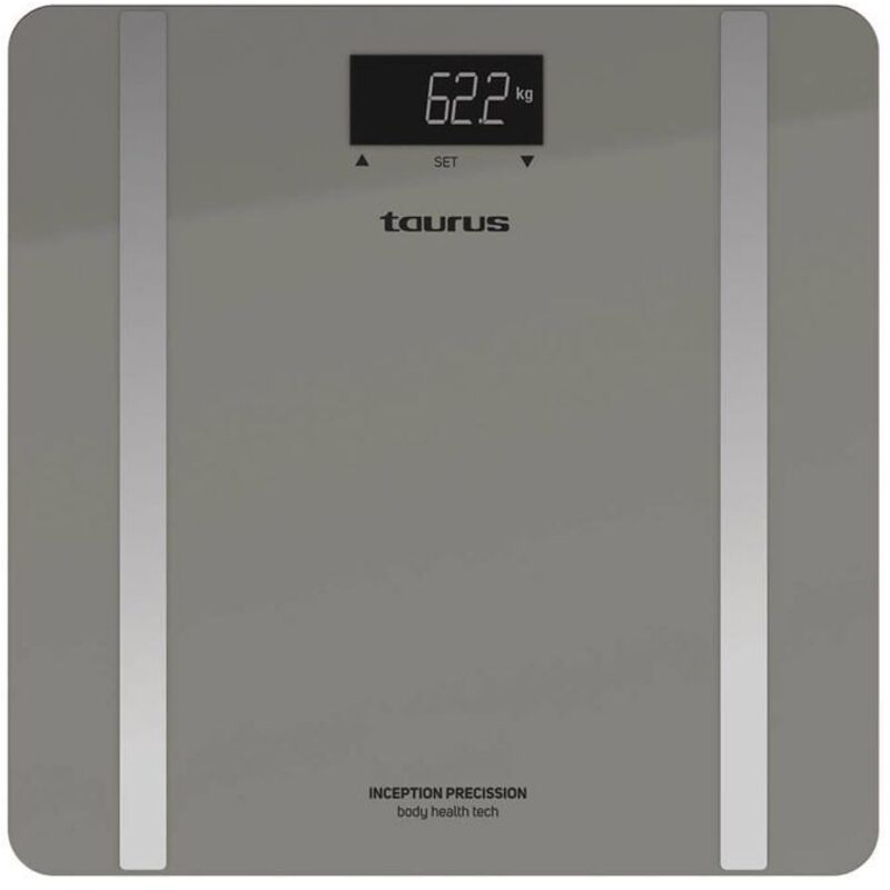 Bathroom Scale - TAURUS - Inception Precision - Gray - 180 kg - Electronic
