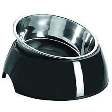 HUNTER VALENCIA Melamine Voerbak Met Roestvrijstalen Binnenbak – 160 Ml, Antislip, Vaatwasbestendig, Voor Honden En Katten