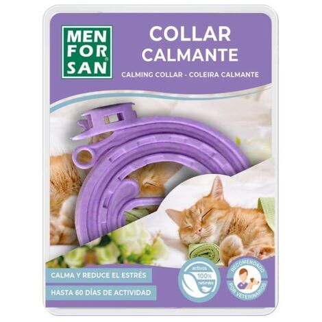 Image showcasing Menforsan - 54118MFG030630 - Calming Collar for Cats, Reducing Stress ...