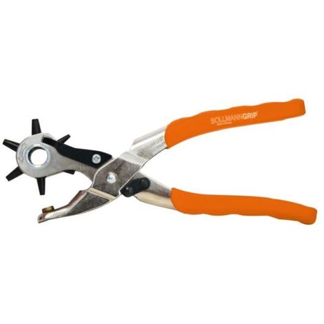 Revolver Multi Tools Revolver type hole punch - Bollmann - 20x20x20 cm - Plastic handles ...