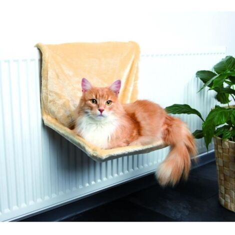 Cat Radiator Hamock TRIXIE Radiator Hammock, Plush for Cats