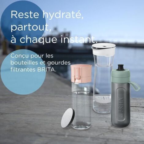 Wessper MicroDisc Waterfilter 8-Pack | Vervangende Filterschijven voor Brita MicroDisc Drinkflessen en Karaffen | Geactiveerde Koolstof Zonder Vlies, Microdeeltjes, Reductie van Chloor en Metalen