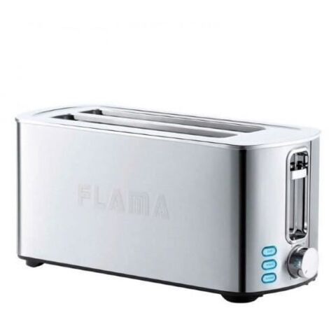 Toaster - FLAMA - 969FL - 1400W - Gray - 2 slices