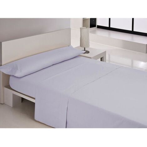 Cotton bedding set - Carla Rubini - Mauve - 150 cm bed - Multicolored ...
