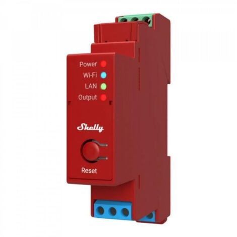 DIN Rail Module 1 Channel WiFi - SHELLY - Shelly 1 Pro - Consumption ...