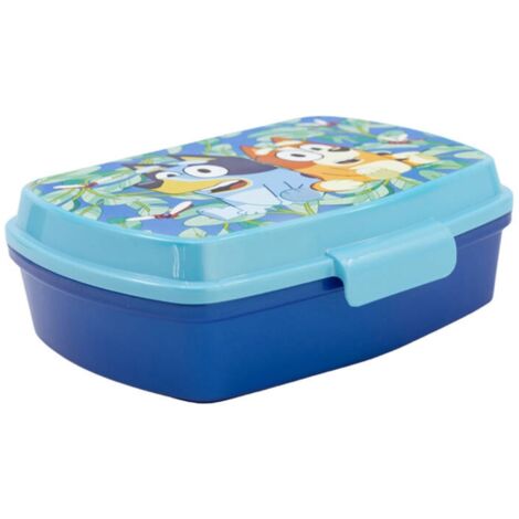 Brotdose für Kinder Bluey Lunchbox in Blau Frühstücksbox 750 ml für die Schule (1/3)
