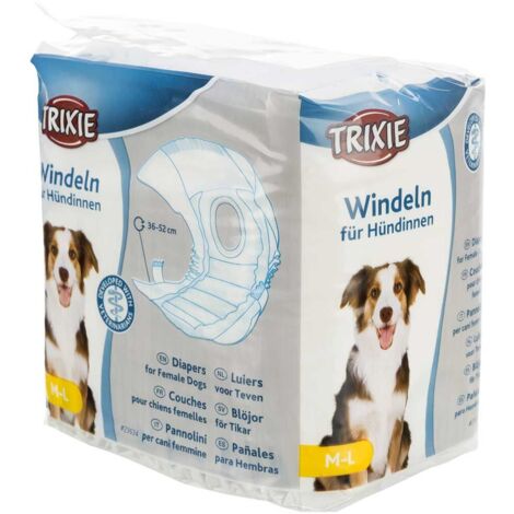 Trixie Hundewindeln 12 Stück Größe M-L (1/4)
