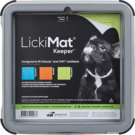 Fressnapf - LICKIMAT - Indoor Keeper - Hund - Grau - Kunststoff - Innenraum (1/5)