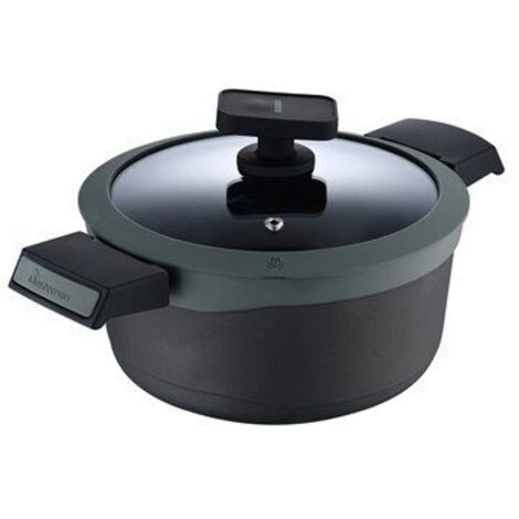 Auflaufform - GENERIK - BGMP-8106 - Aluminiumguss Ø20 cm - 2,7 L - Antihaftbeschichtung & Induktion (1/3)