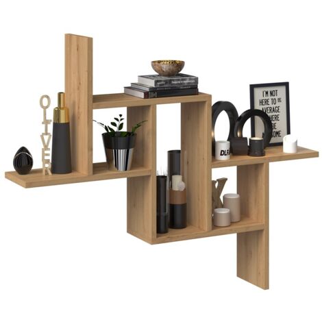 Libreria, 74 x 75 x 30 cm, Bianco Opaco (1/5)