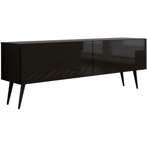 Mobile TV : Cashmere, gambe cromate, 140 x 52 x 32 cm (1/5)