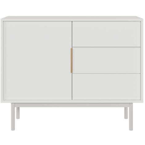Tavolino: un cassetto, mobili: Cashmere, 48,4 x 68 x 68 cm (1/4)