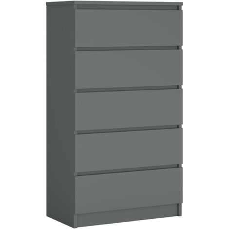 Cassettiera : 6 cassetti, Bianco Opaco / Marmo Bianco TOP, 120 x 79 x 39 cm