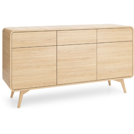Credenza, rovere Vincenza, 160 x 84 x 39 cm (1/5)