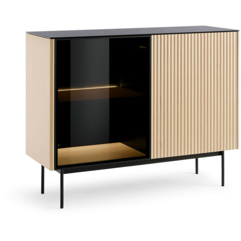 Credenza, rovere Vicenza, 107 x 84 x 39 cm (1/5)