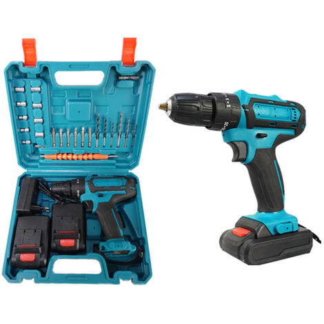 Perceuse sans fil 12 V Max. / 2,0 Ah, 2 batteries et chargeur dans une mallette de transport (1/5)