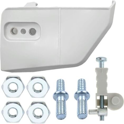Hippotech Couvercle de pignon de chaîne avec tendeur et écrou pour tronçonneuse STIHL 017 018 021 023 025 MS170 MS180 MS210 MS230 MS250