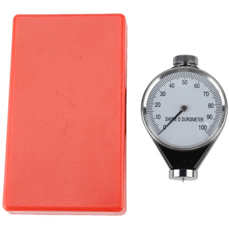Eosnow Testeur de dureté de duromètre de pneu en caoutchouc Shore Type D 0-100 HA (D) (1/5)