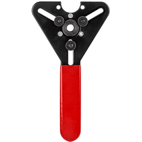 CHOYCLIT Kit d'outils de Suppression d'embrayage de compresseur de climatisation, Outil de Maintien d'embrayage de climatiseur, Ensembles d'outils automatiques d'extracteur de moyeu (1/5)